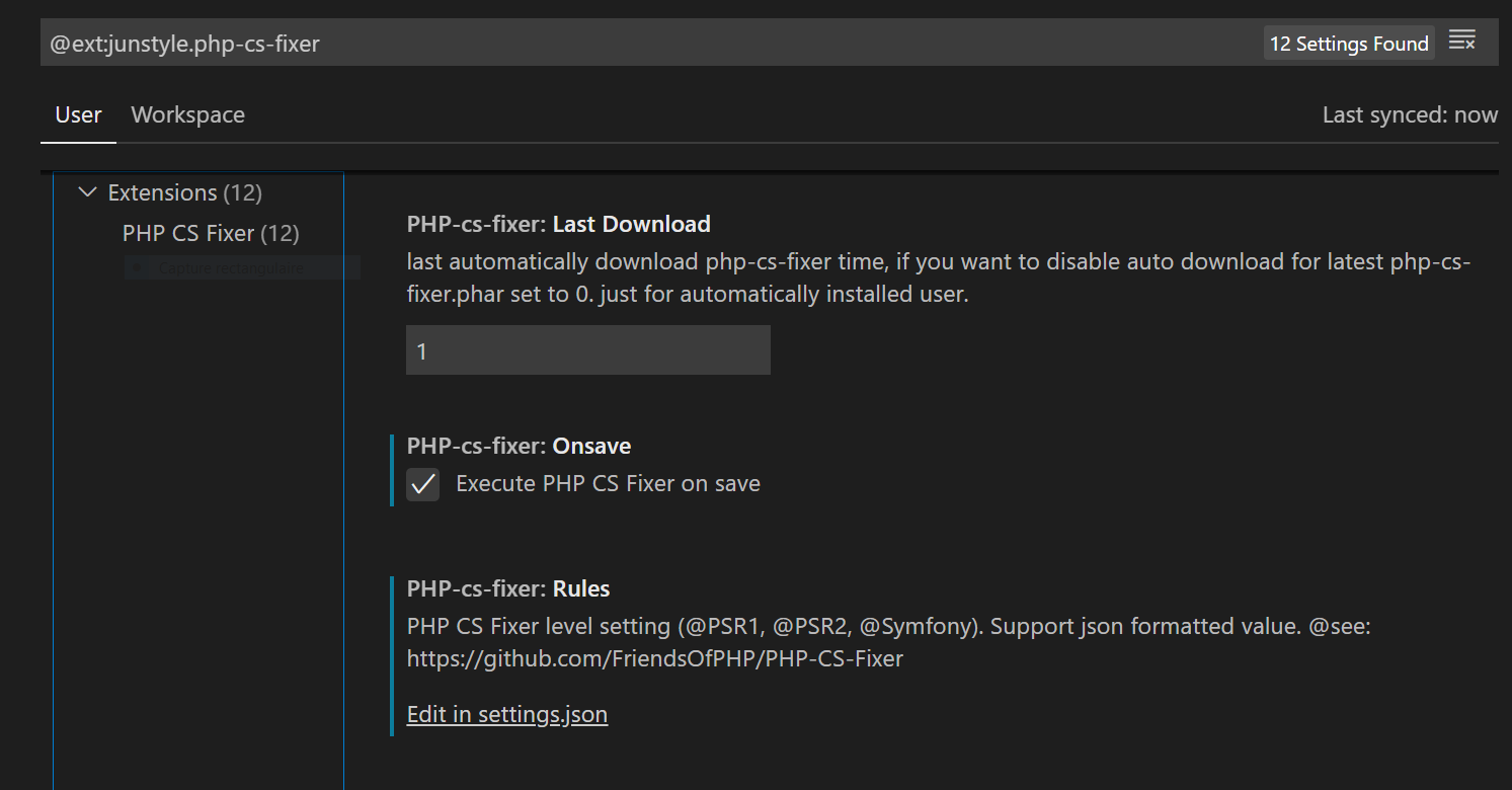 Installer PHP CS Fixer